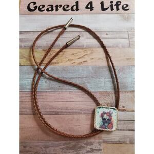 Handmade Skull Woman Concho Unisex Bolo - Bolo Tie - Skull Necklace - Choker